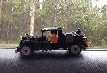 Minifigure says "bye Yellowstone"