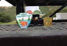 Minifigure shows off my junior ranger bages